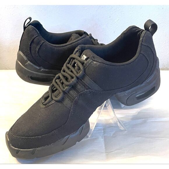BLOCH S0528L-Boost Canvas Dance Sneakers-BLACK Women’s  Size 11.5 Medium NEW - Picture 8 of 13